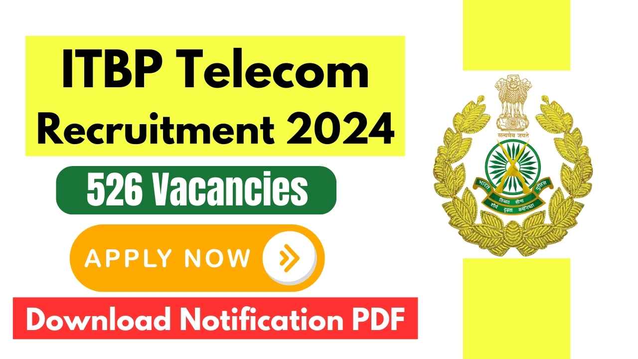 ITBP Telecom Recruitment 2024